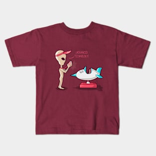 ALIEN TOURIST Kids T-Shirt